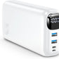 Portable Charger 50000mAh Power Bank - 22.5W Fast Charging External Battery Pack, LED Display USB-C Portable Cell Phone Charger for iPhone 16/15/14/13 Pro, Android, Samsung Galaxy, Etc(White)