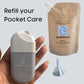 POCKET CARE | 2 Pack Peppermint Hand Cleanser Moisturizing Spray 1 Fl OZ- for Hands | Organic | Travel Size - Travel Accessories | 100% natural