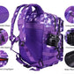 Military Tactical Backpack for Men and Women 45L Army 3 Days Assault Pack Bag Large Rucksack with Molle System Purple White