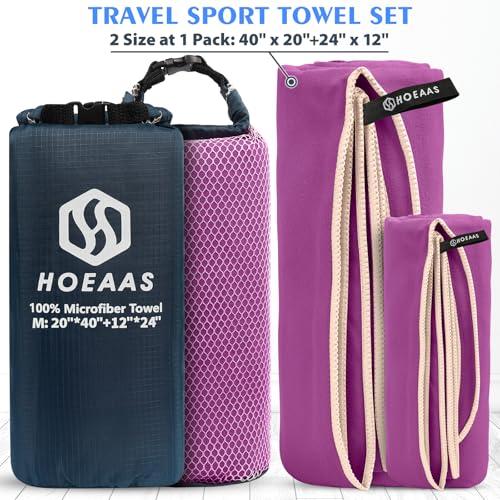 Microfiber Camping Towels (2 Count)