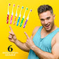 Portable Travel Toothbrush Kit (6 Count)