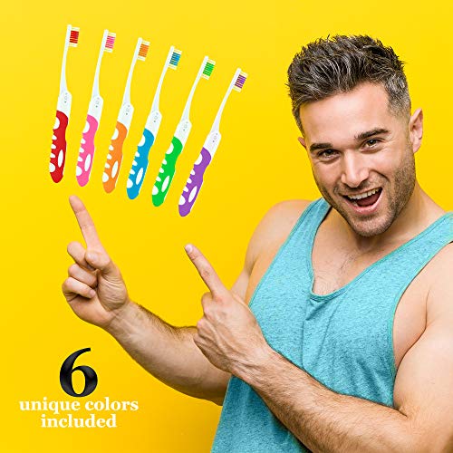 Portable Folding Toothbrush Kit (6 Count)