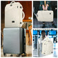 Beige Travel Backpack Women