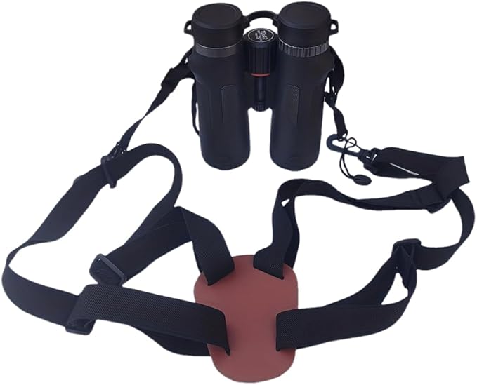 Binocular X-shaped Decompression Harness Strap Elastic Cross Straps Adjustable Binocular Carrier fit for Carrying Binoculars, Cameras, Rangefinders