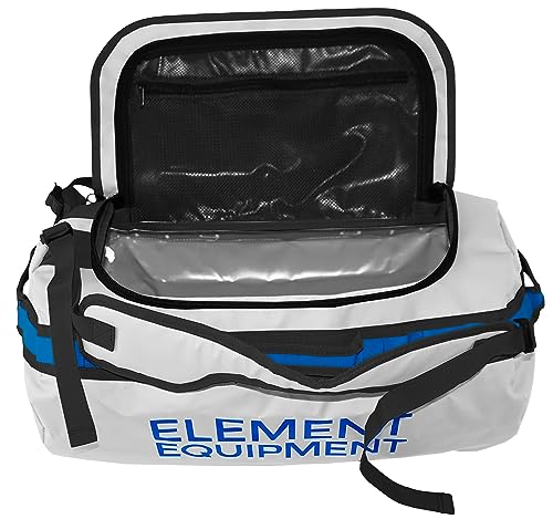 Trailhead Duffel Bag Shoulder Straps Waterproof Light Grey