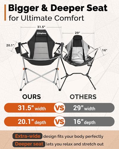 2 Pack Hammock Camping Chair (2 Count)