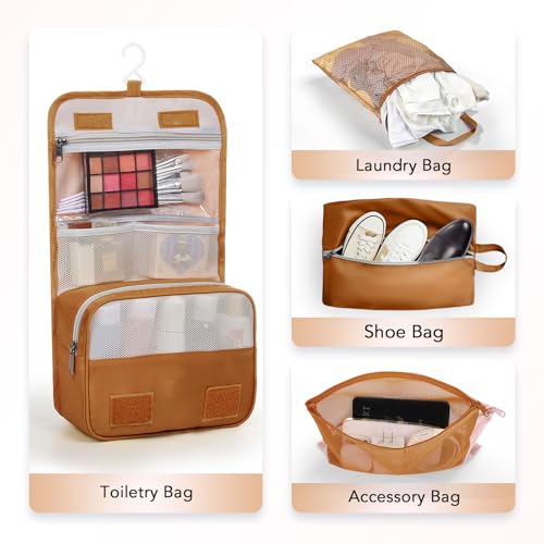 10 Set Compression Packing Cubes for Travel Essentials (10 Count)