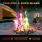 Magic Campfire Fire Color Changing Packets for Fire Pit (25 Count)