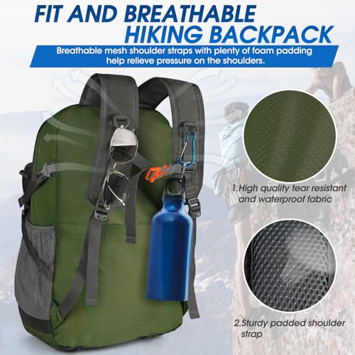 Hiking Backpack 40L Packable Lightweight Camping Daypack Men Women