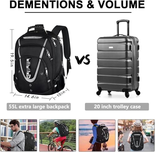 18.4 Laptop Backpack for Men