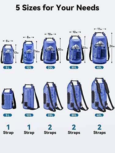 Dry Bag Waterproof Backpack with Phone Case