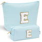 Initial Makeup Bag for Women