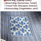 100% Cotton Quilted Tote Bag For Women