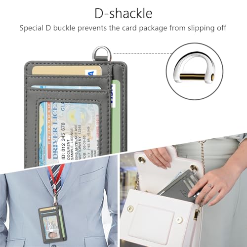 Slim Minimalist Wallet RFID Credit Card Holder for Men