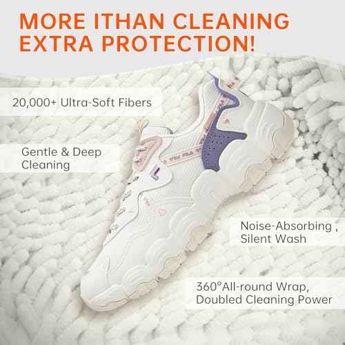 1PCS Ivory White Shoe Washing Machine Bags for All Shoe Types