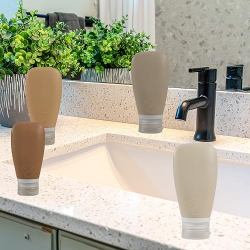 Travel Bottles for Toiletries (4 Count)
