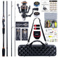 Fishing Pole and Reel Combo (4 Count)