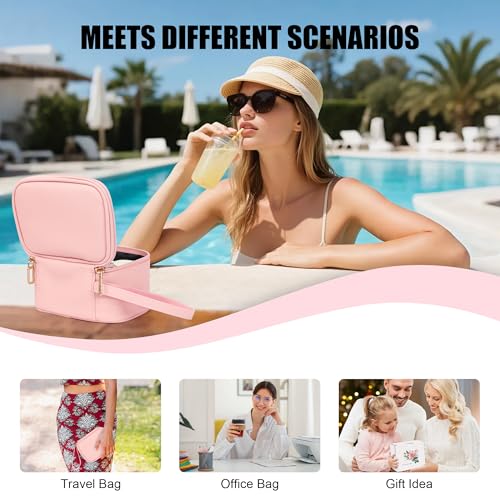 Mini Makeup Bag with Led Mirror