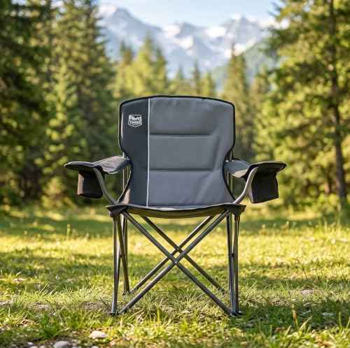 550 LBS Oversized Folding Camping Chair for Adults