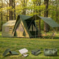 A Frame Inflatable Tent & Waterproof Black
