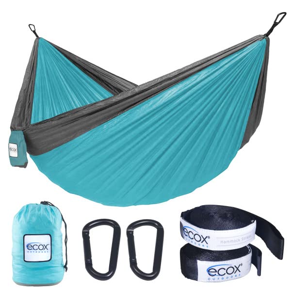 Outdoors Parachute Hammock Single with 2 Tree Straps