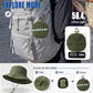 Water Resistant UPF 50+ Sun Bucket Hat Packable Brimmed for Women Men