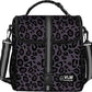 Lunch Box for Women (Leopard-Purple / Medium)