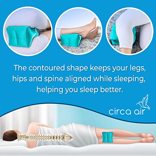 Inflatable Knee Pillow for Side Sleepers