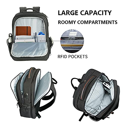 Laptop Backpack Computer Backpack 17.3 Inch for Men