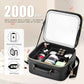 Travel Makeup Bag with LED Mirror