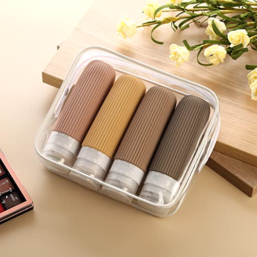Travel Bottles for Toiletries (4 Count)