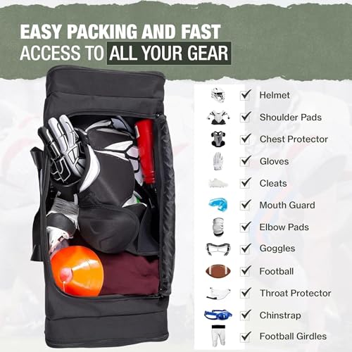 Heavy Duty Multi Pocket Travel Duffel Bag