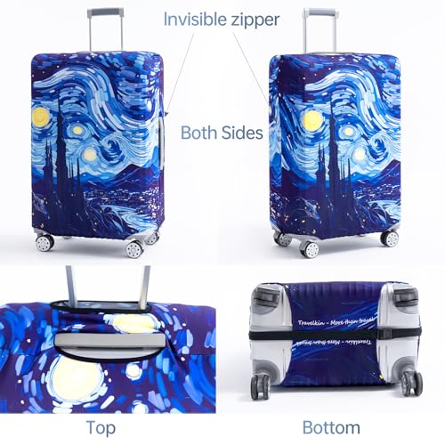 Travelkin Suitcase Covers For Luggage Tsa Approved Luggage Covers Protector