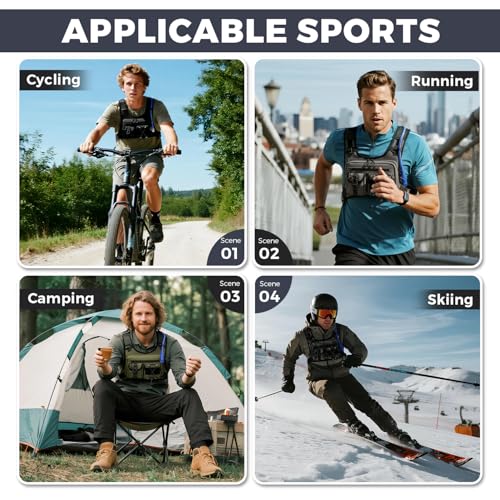 USA Patent Running Hydration Vest Backpack