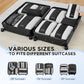 10 Set Compression Packing Cubes for Travel Essentials (10 Count)
