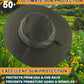UPF50+ Mens Sun Hat Wide Brim Fishing Hat Large Foldable Brim UV Protection Hat for Men Bucket Beach Army Green