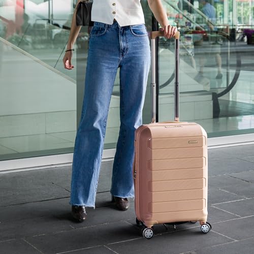 Pagosa Hardshell Expandable Luggage with Spinner Wheels