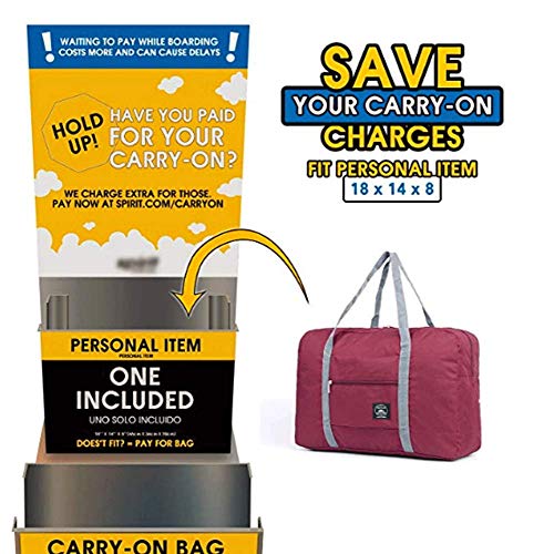 Foldable Travel Duffel Bag (2 Count)