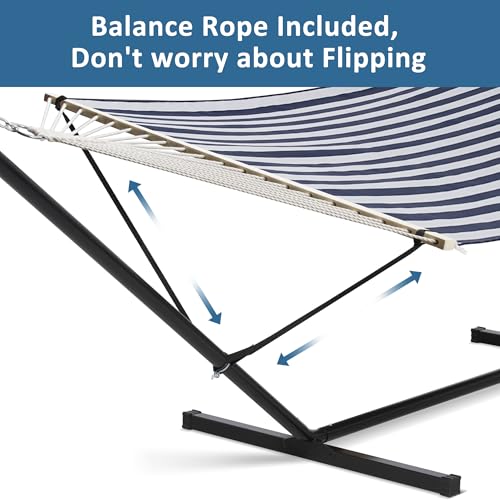Double Hammock with Stand Included