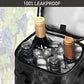 Insulated Wine Cooler Bag Leakproof 4 Bottle Tote Carrier