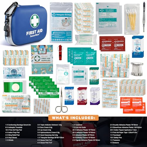 150 Pieces Mini First Aid Kit (150 Count)