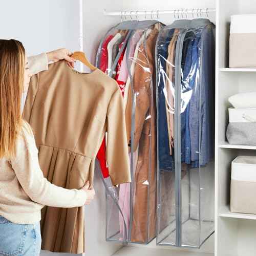 Suit Coat Bags Garment Bags for Hanging Clothes 50 in