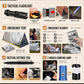 Survival Kit 250Pcs Survival Gear First Aid Kit with Molle System Compatible Bag and Emergency Tent