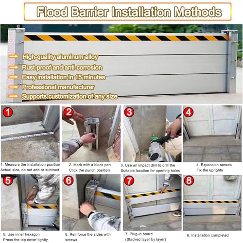 Reusable Flood Barrier