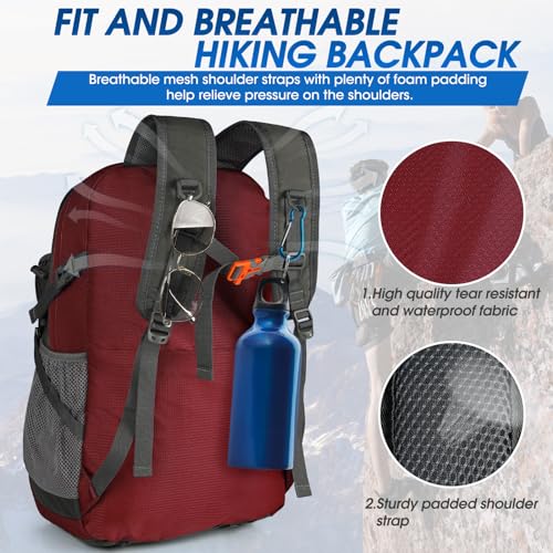 Hiking Backpack 40L Packable Lightweight Camping Daypack Men Women