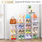 Large Thick Clear Shoe Organizer (9 Count)