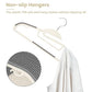 Plastic Hangers 50 Pack with Non (50 Count)