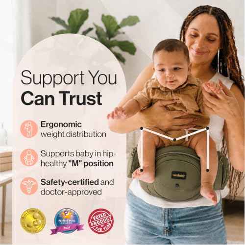 Original Hip Seat Baby Carrier for Babies & Toddlers up to 45 lbs