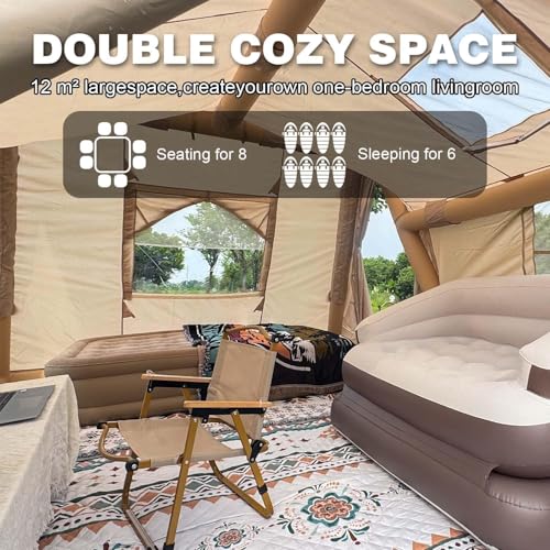 135 SqFt Large Inflatable Tent House