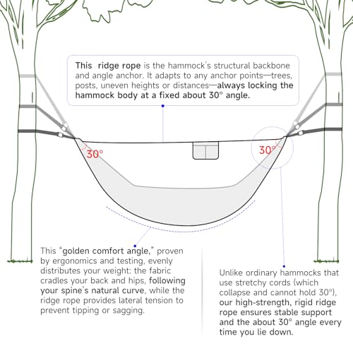 Camping Hammock with Mosquito Net